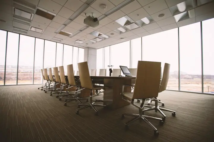 Office meeting room table — Law Firm & Consultancy, Lahore